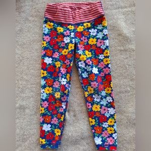 Floral cotton pants